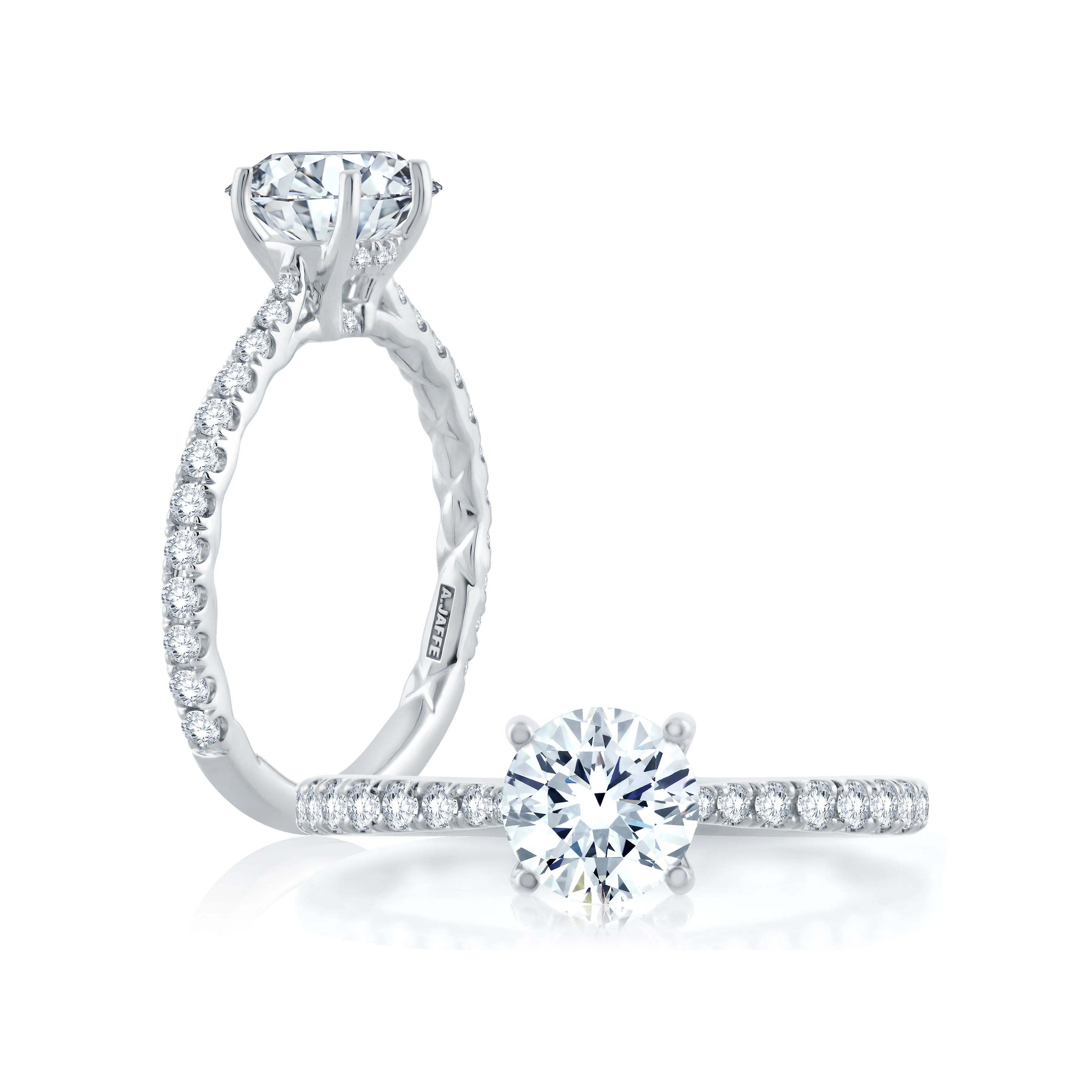 Quilted Classic Engagement Ring - Image 4