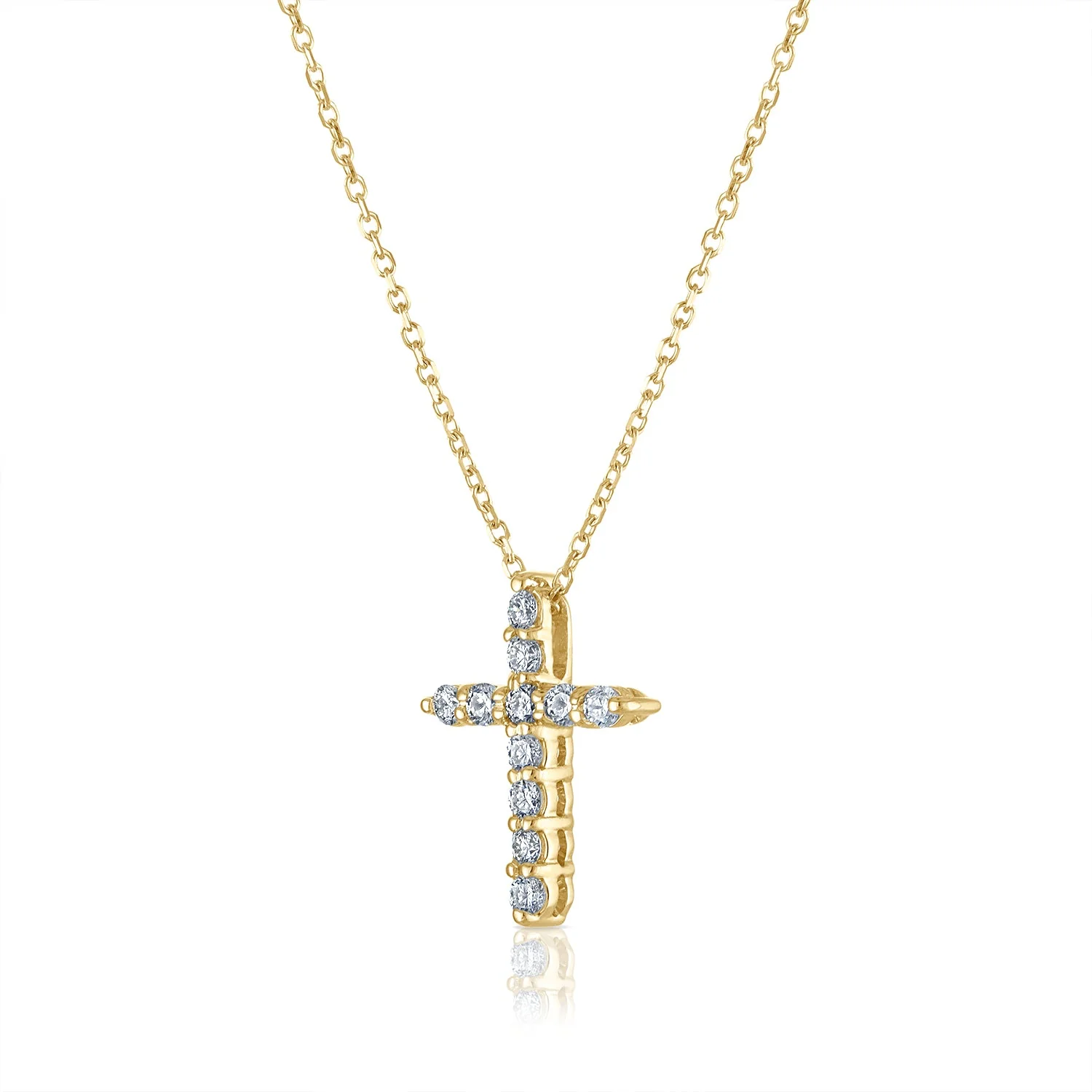 Diamond Cross Pendant - Image 4