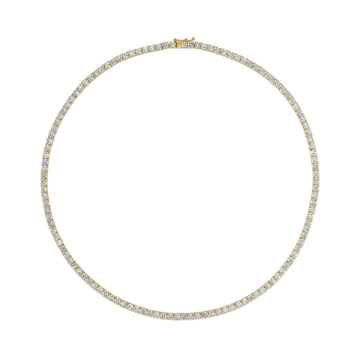 15CT Diamond Riviera Necklace - Image 3