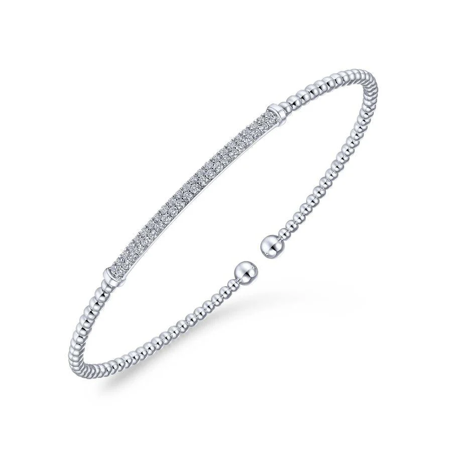 Bujukan Diamond Bar Split Cuff Bracelet - Image 5