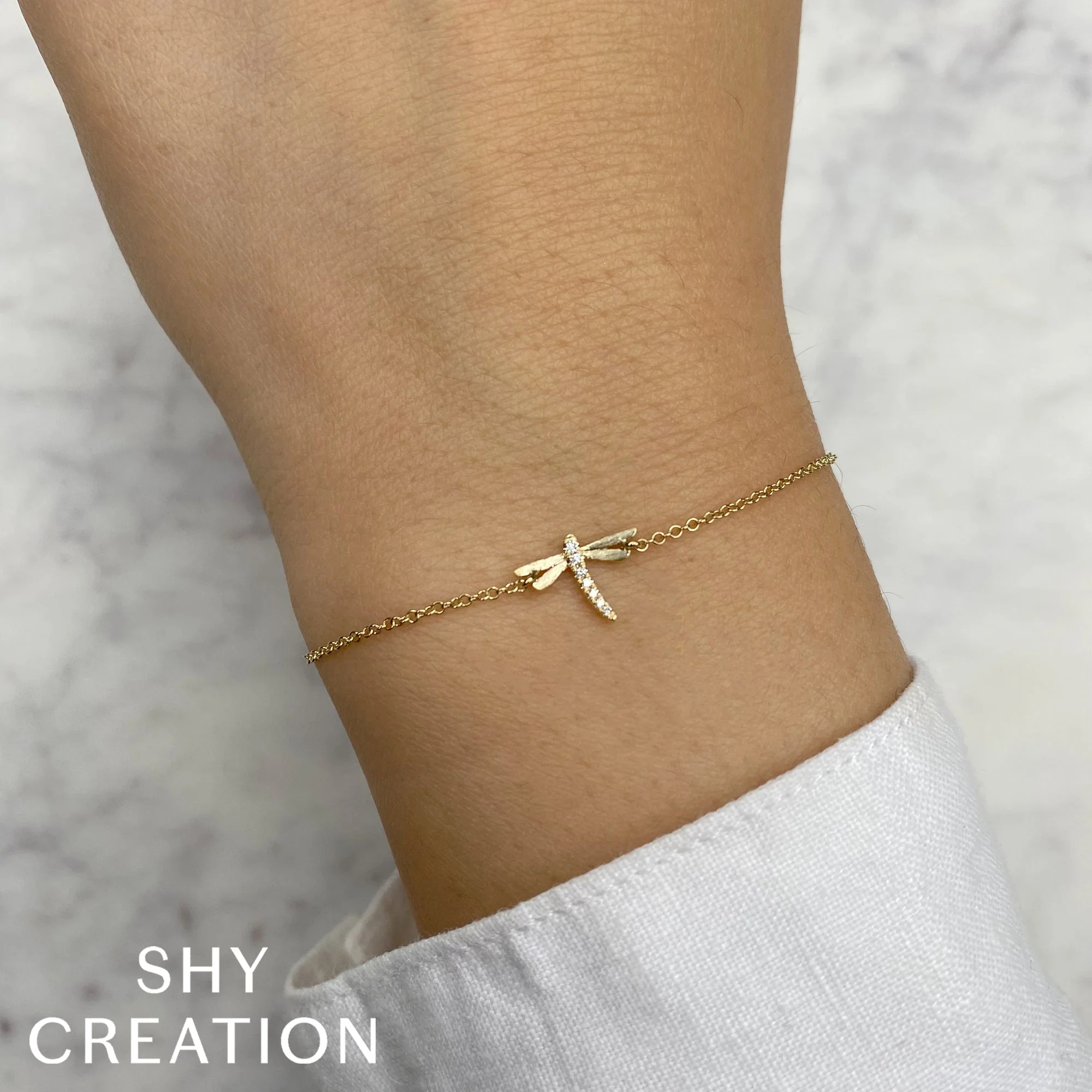 Diamond Dragonfly Bracelet - Image 10