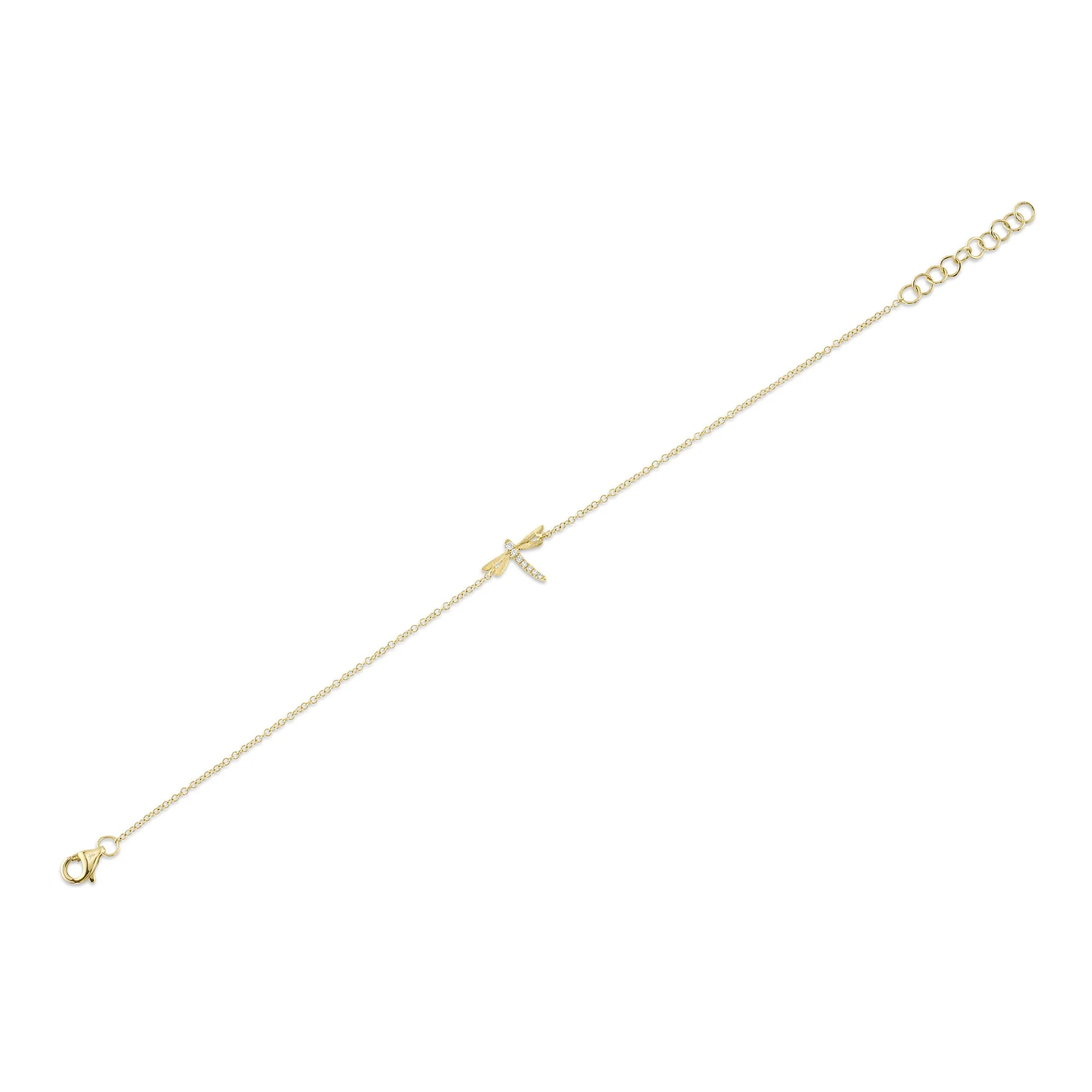 Diamond Dragonfly Bracelet - Image 3