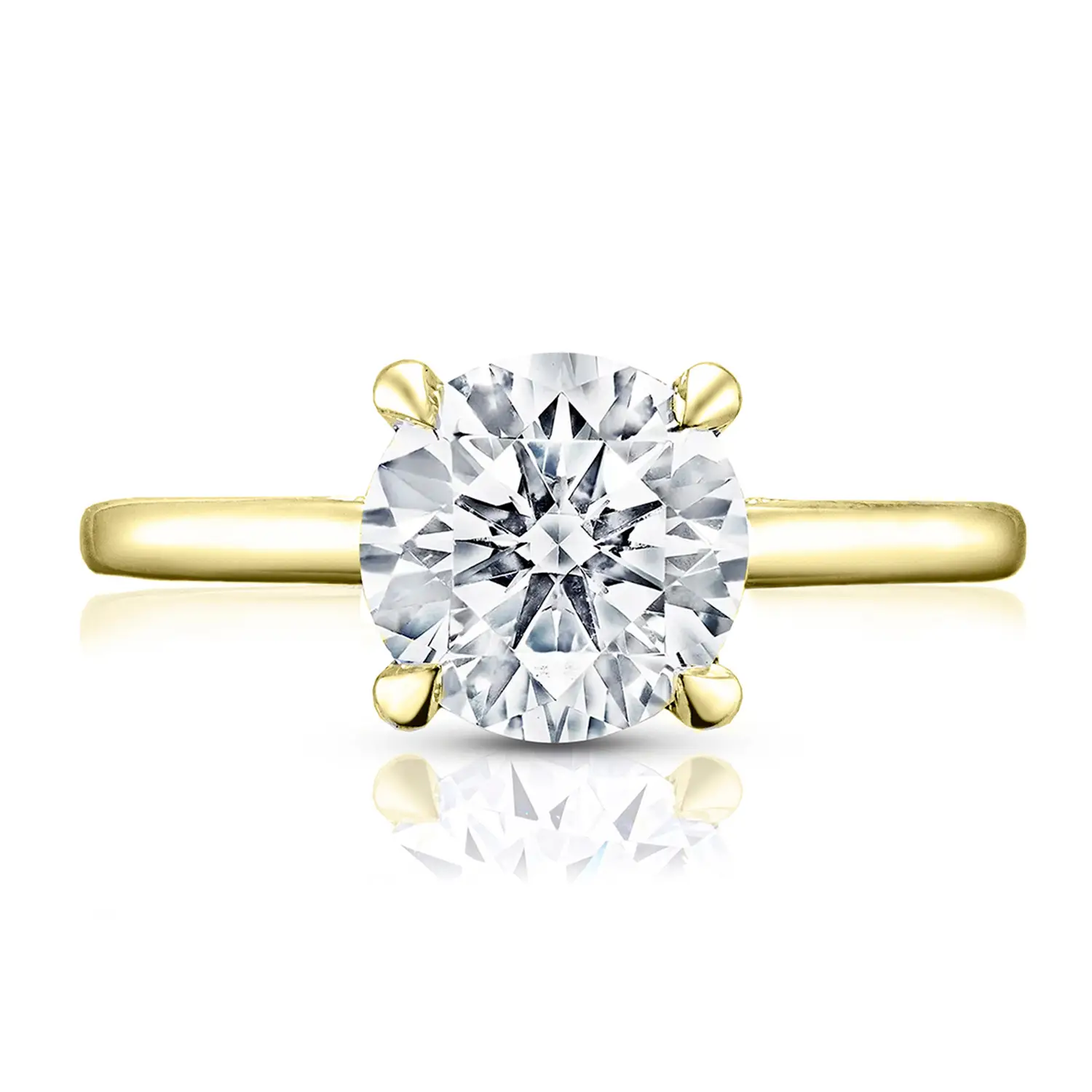 Hidden Halo Engagement Ring - Image 3