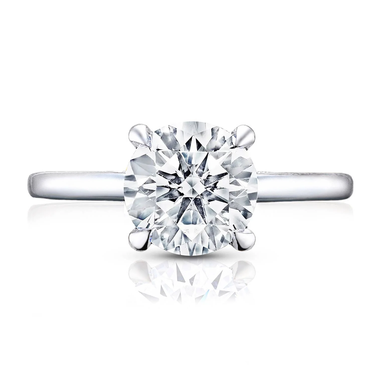 Hidden Halo Engagement Ring - Image 4