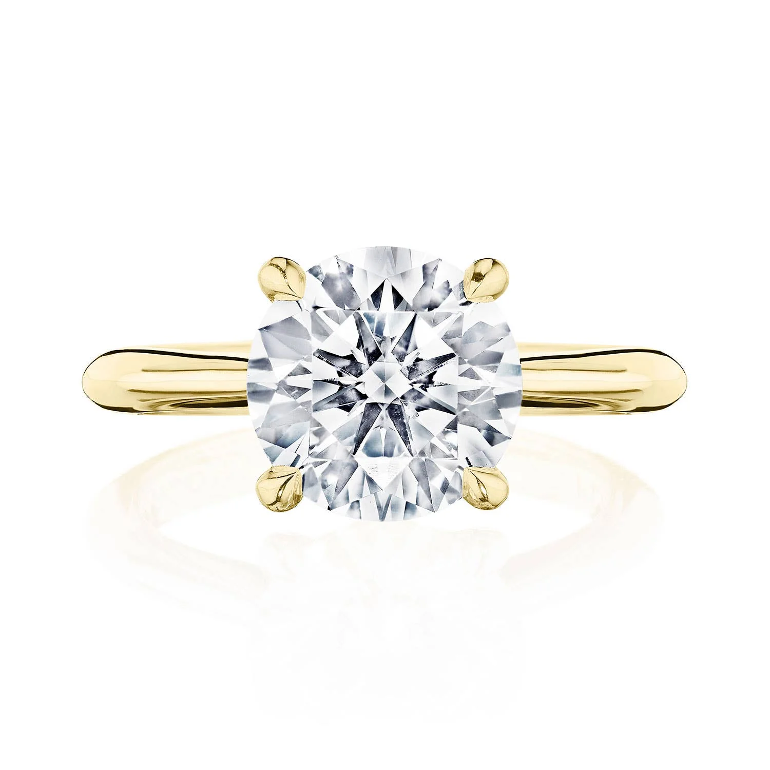 Hidden Halo Engagement Ring - Image 4