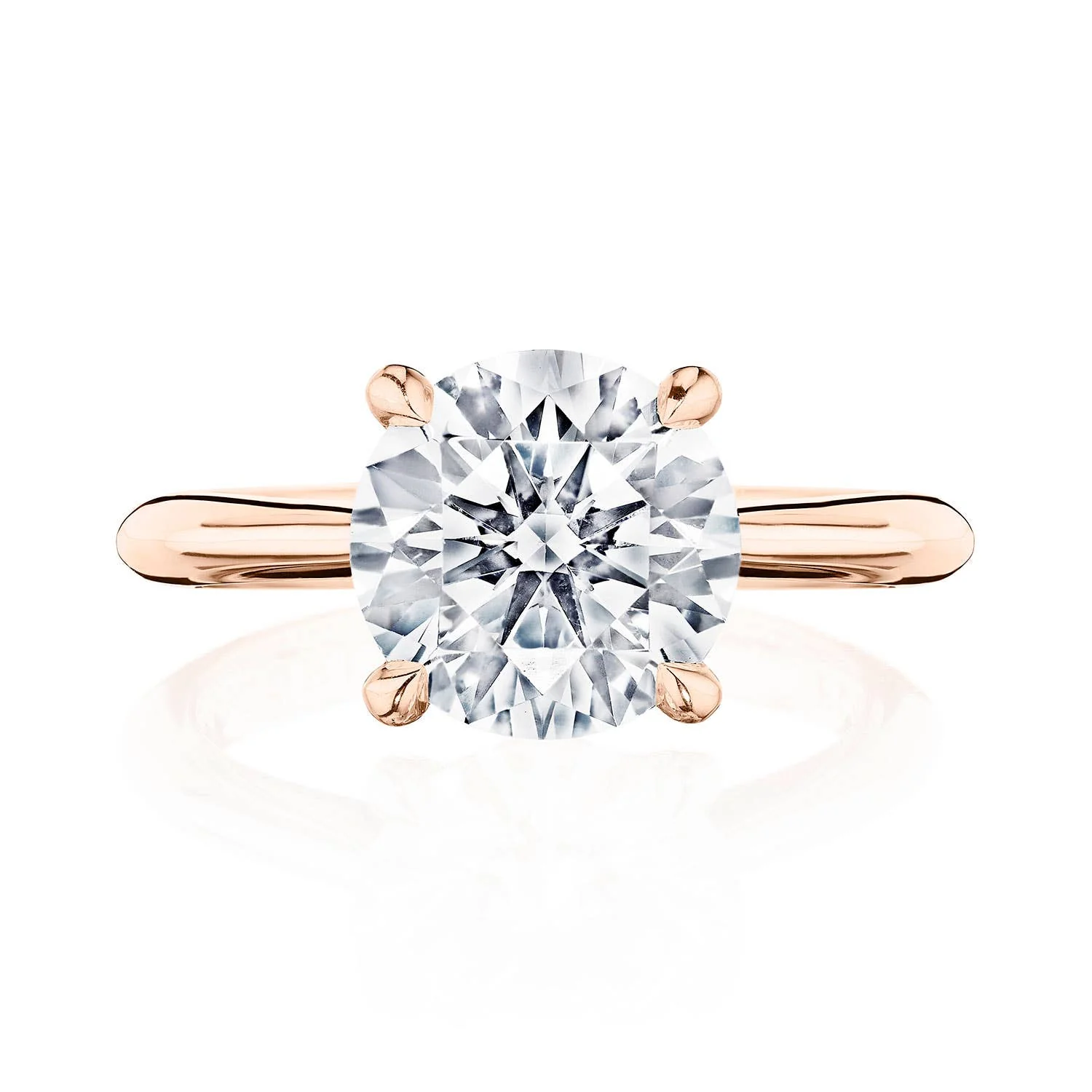 Hidden Halo Engagement Ring - Image 8