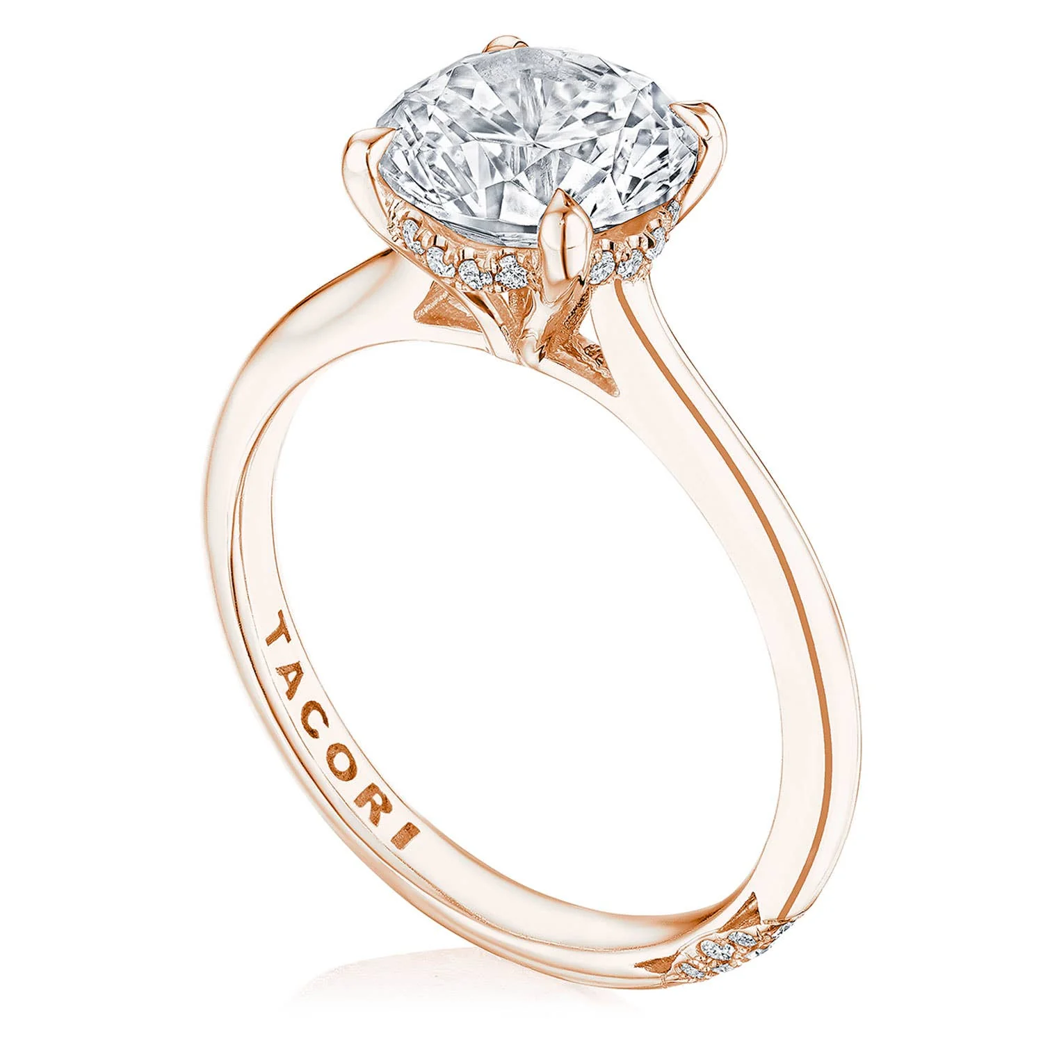 Hidden Halo Engagement Ring - Image 3