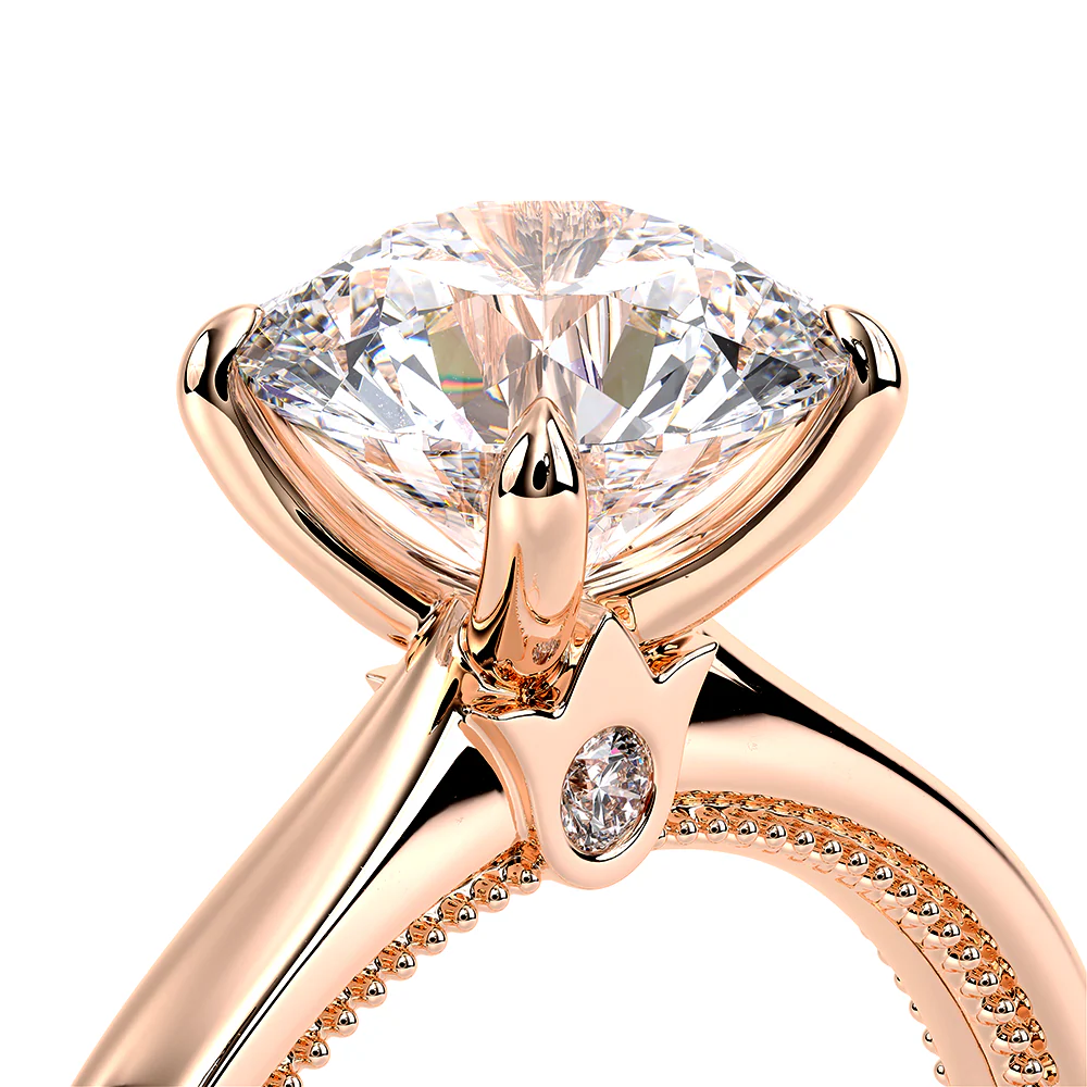 Renaissance Solitaire Engagement Ring - Image 4
